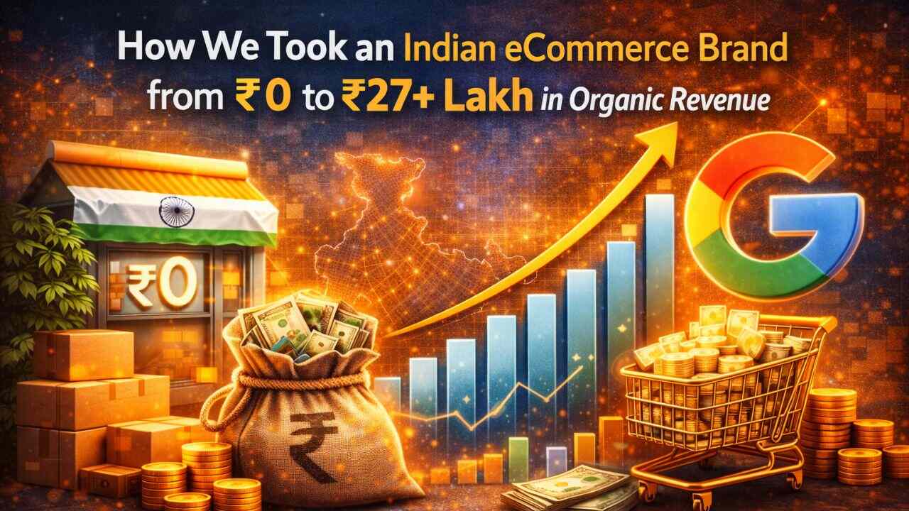 eCommerce SEO case study India