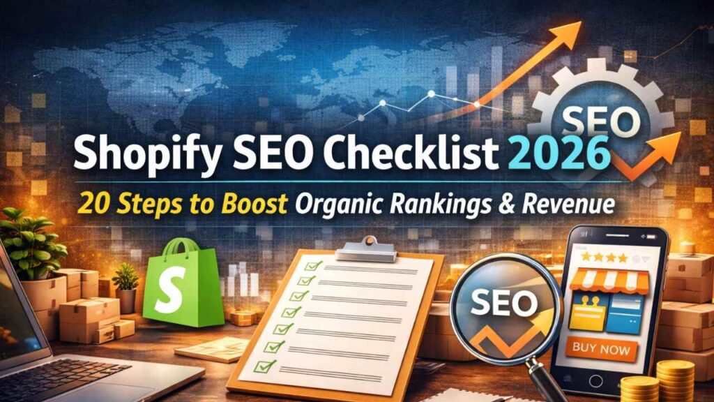 Shopify SEO checklist 2026
