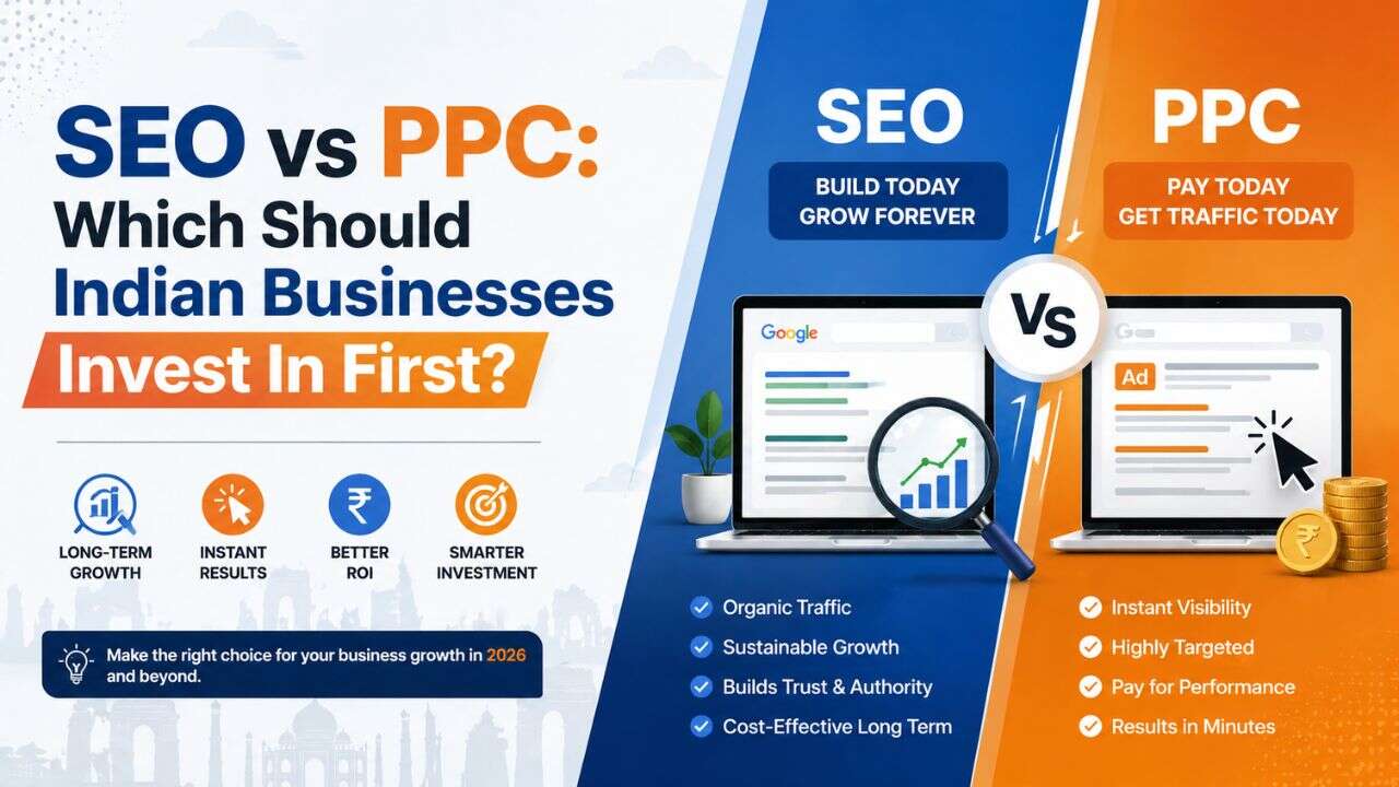 SEO vs PPC India 2026