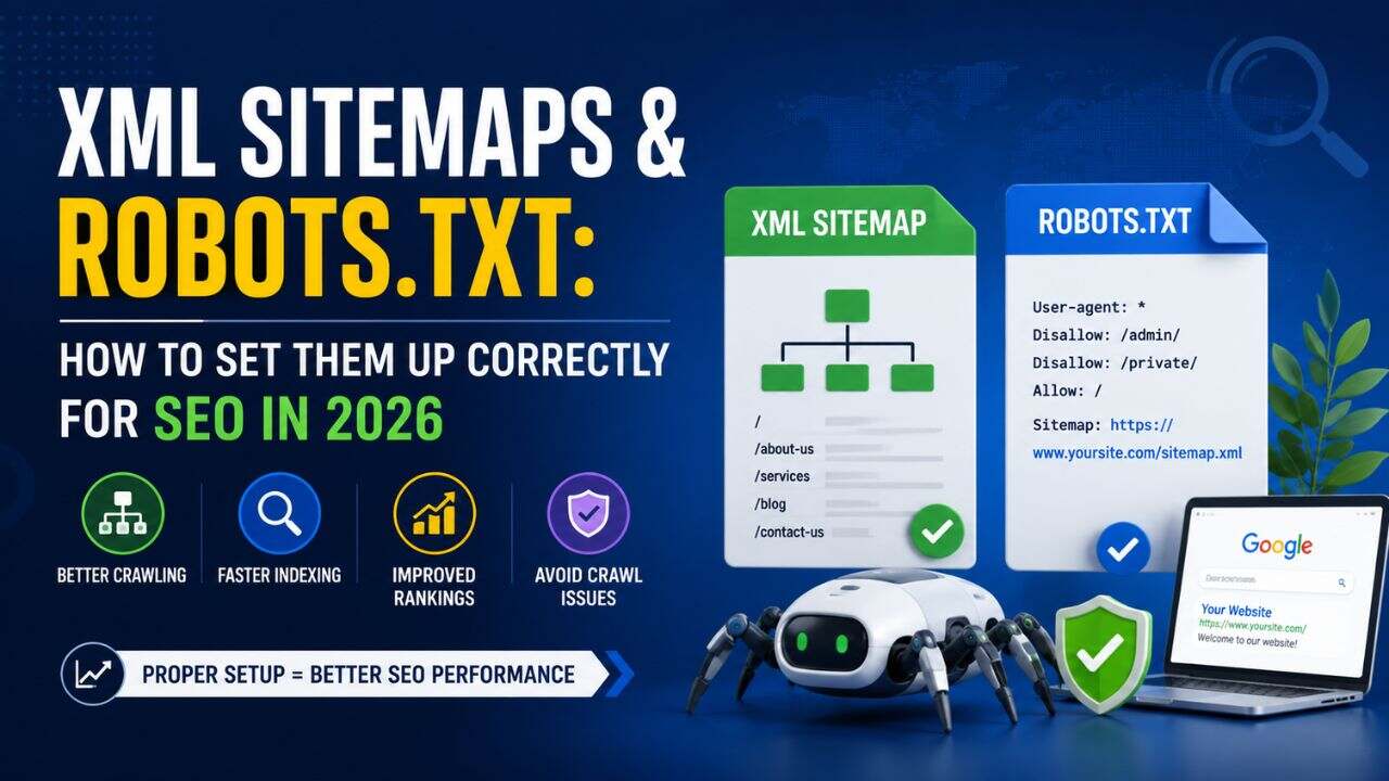 XML sitemap robots.txt SEO 2026