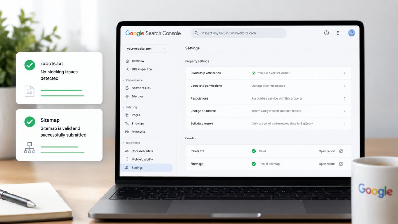 Verifying Your Setup in Google Search Console