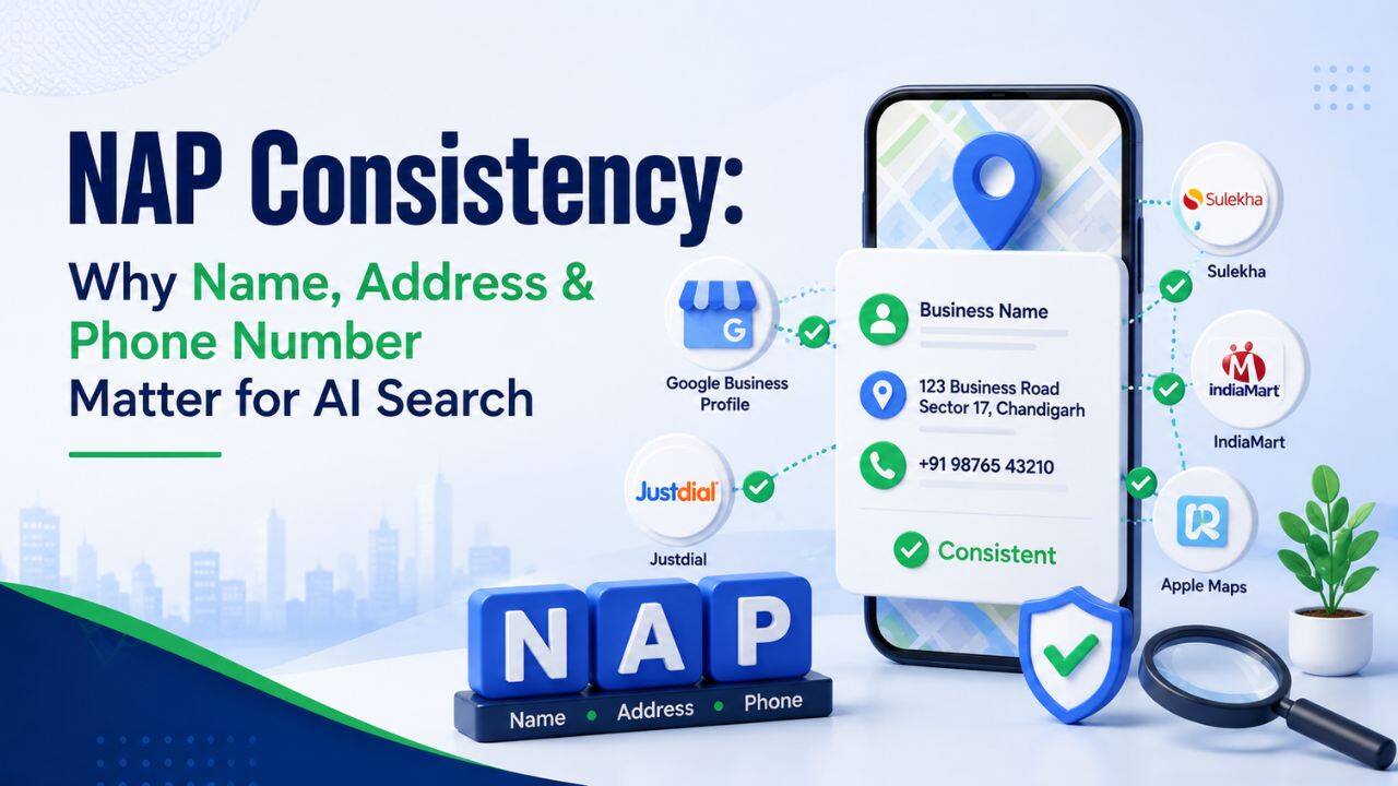 NAP consistency local SEO 2026