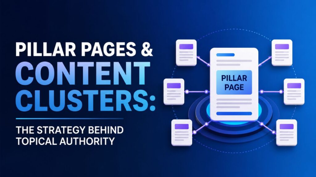 pillar page content cluster strategy