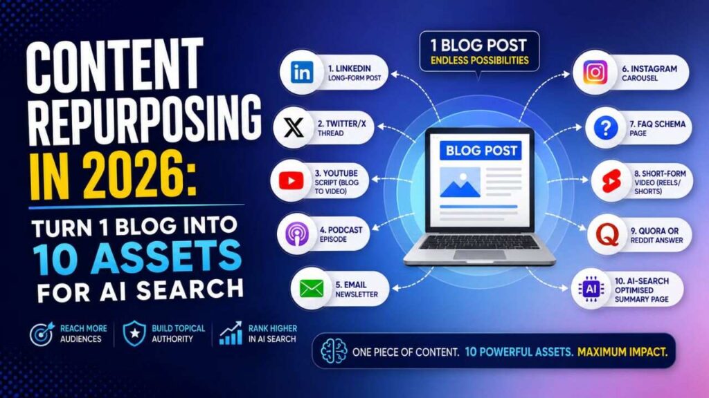 content repurposing strategy 2026