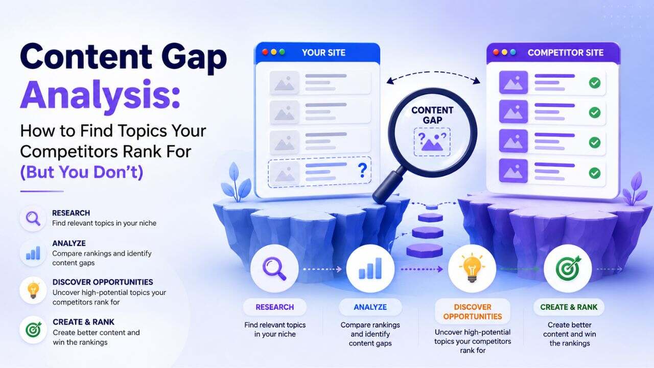 content gap analysis SEO 2026