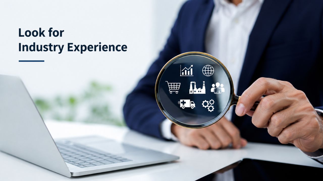 Look for Industry Experience