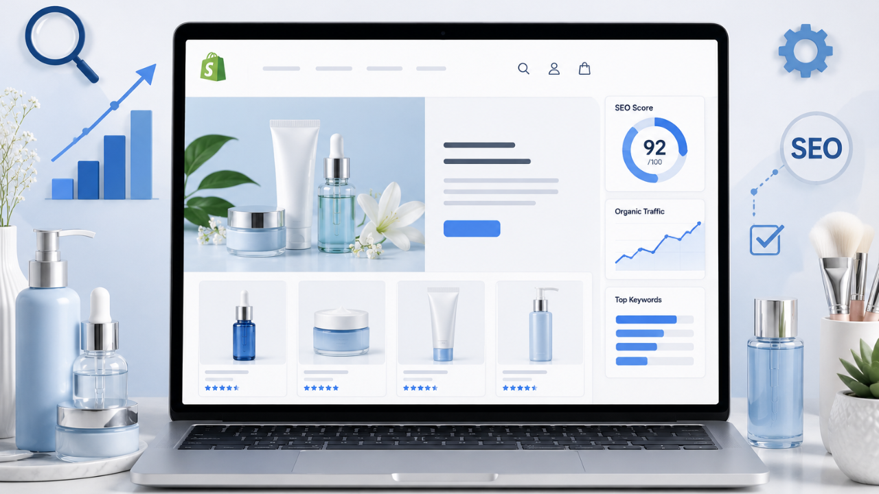Consider Shopify SEO for Beauty ecommerce SEO strategy Brands