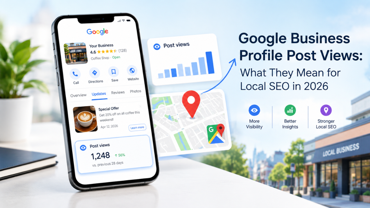 Google Business Profile Post Views