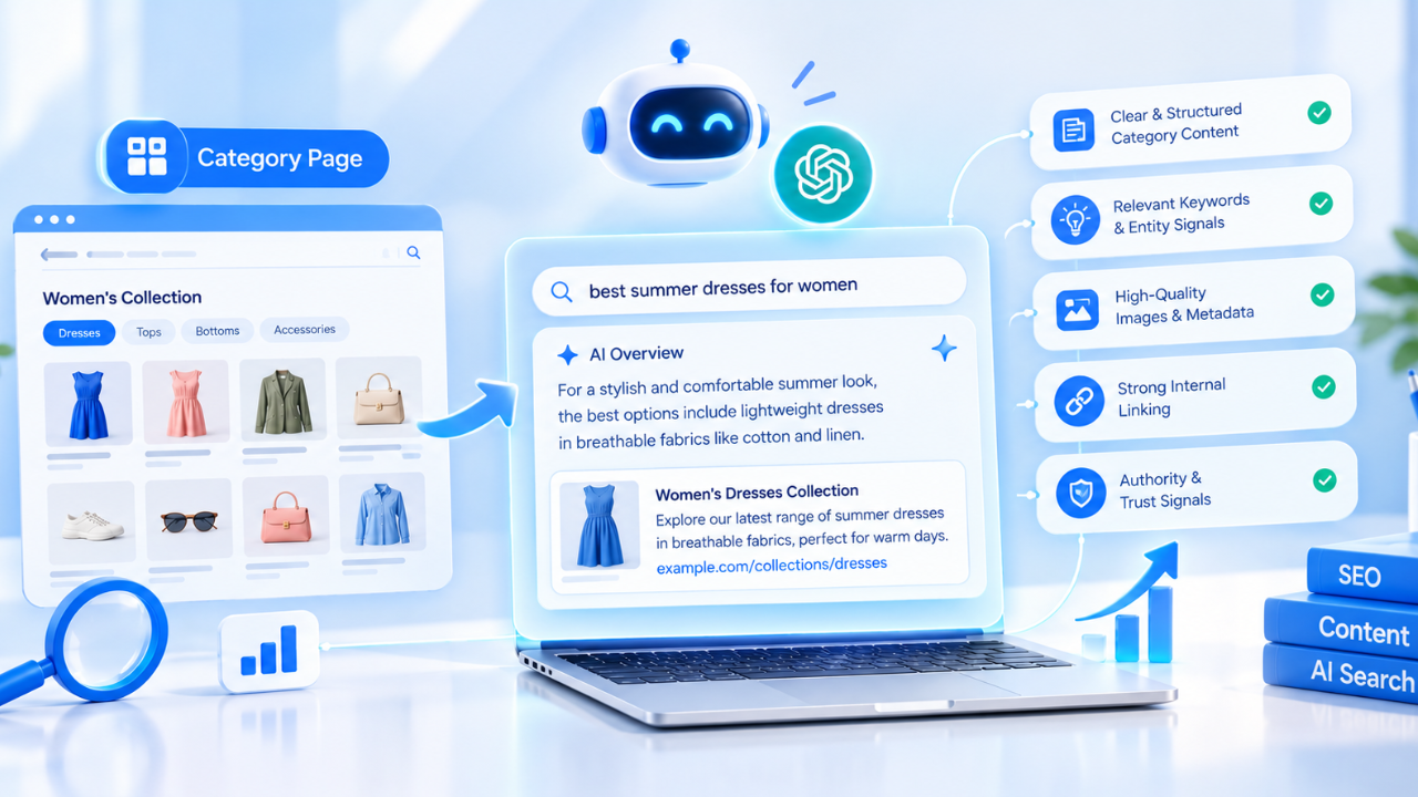 eCommerce category page SEO