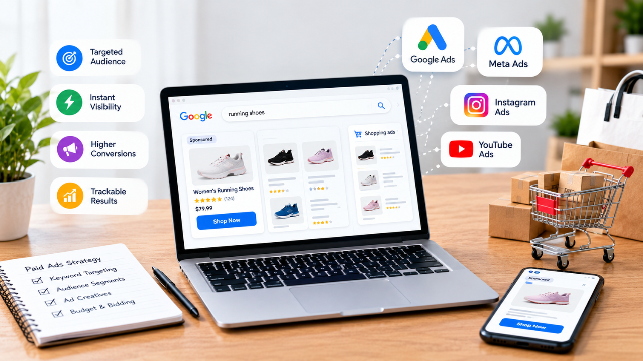 What Are Paid Ads for eCommerce? SEO vs Paid Ads for eCommerce